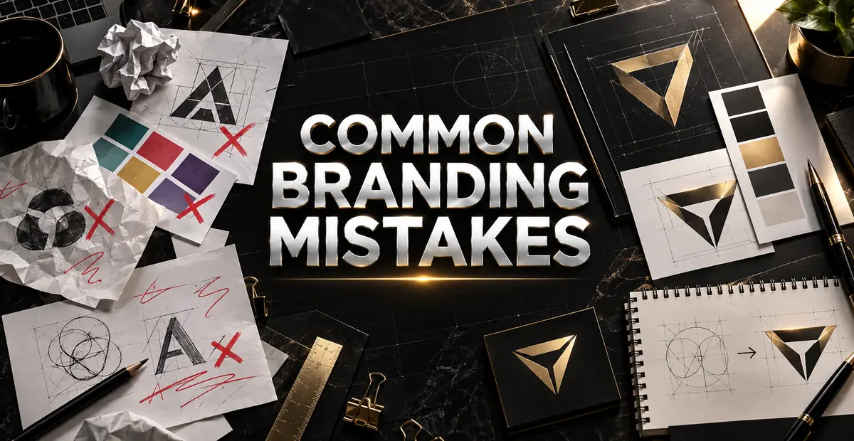 Common branding mistakes and practical ways to repair a forgettable brand