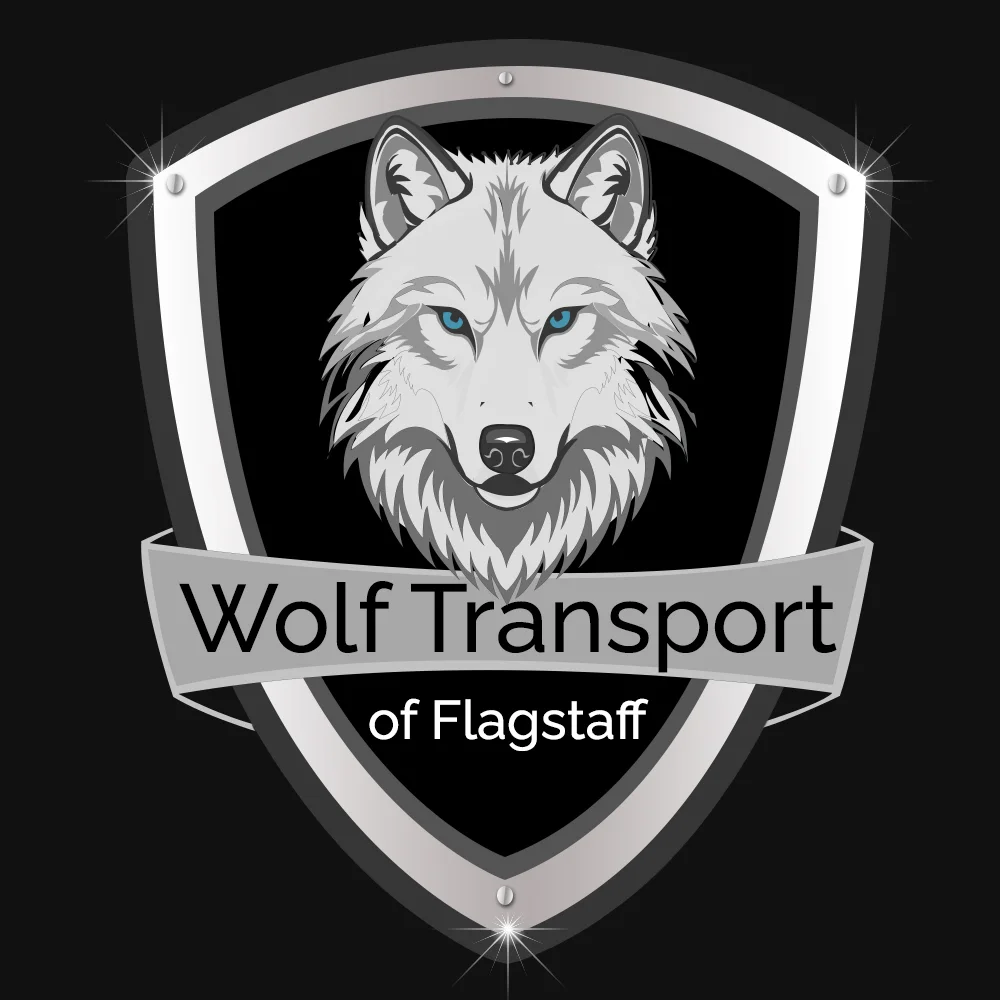 Original Wolf Transport of Flagstaff logo